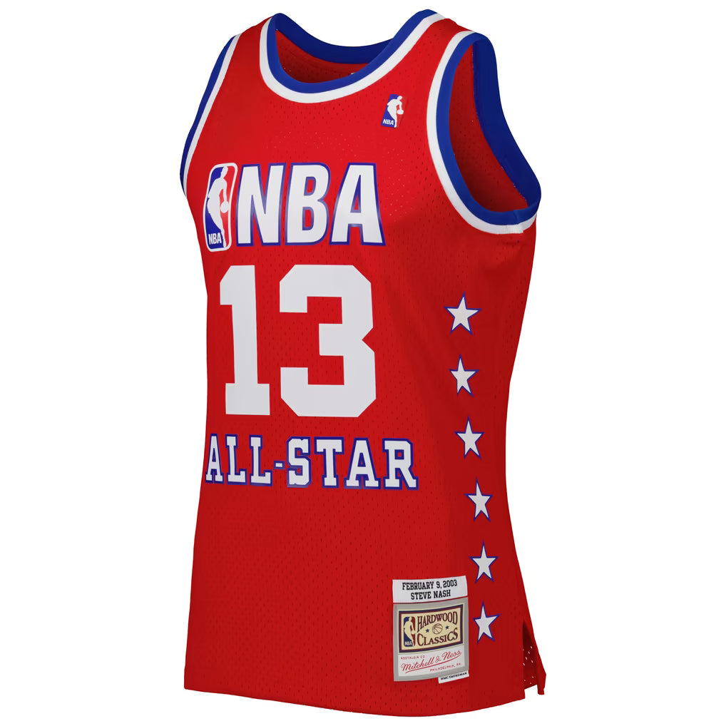 USA ALL STARS GAME STEVE NASH #13 RED THROWBACK NBA JERSEY
