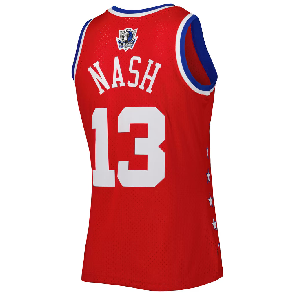 USA ALL STARS GAME STEVE NASH #13 RED THROWBACK NBA JERSEY