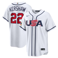 USA BASEBALL CLAYTON KERSHAW #22 WHITE 2026 JERSEY