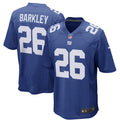 NEW YORK GIANTS SAQUON BARKLEY #26 BLUE NFL JERSEY