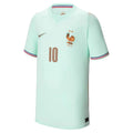 FRANCE 2026 AWAY MBAPPE #10 AQUA COLOR SOCCER JERSEYS