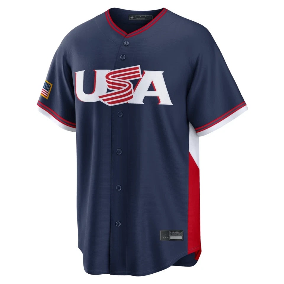 USA BASEBALL BRYCE HARPER #24 NAVY 2026 JERSEY