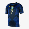 BRAZIL 2026 AWAY VINI JR. #7 BLUE JORDAN SOCCER JERSEYS