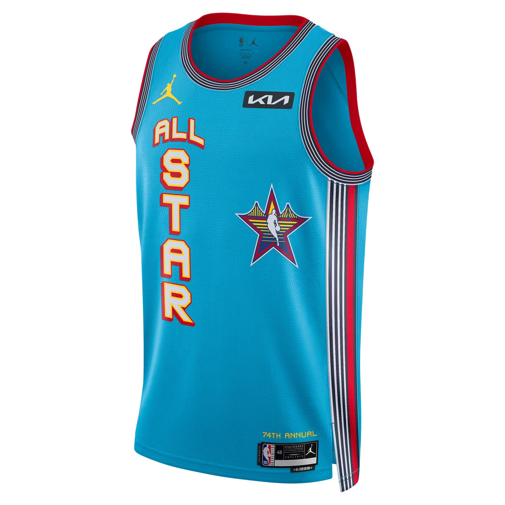 USA ALL STARS GAME LEBRON JAMES #23 LIGHT BLUE NBA JERSEY