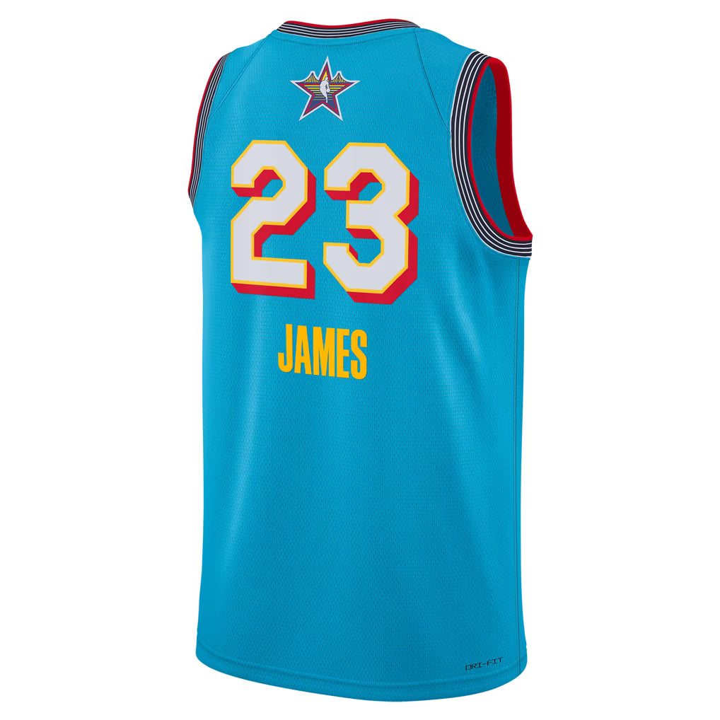 USA ALL STARS GAME LEBRON JAMES #23 LIGHT BLUE NBA JERSEY