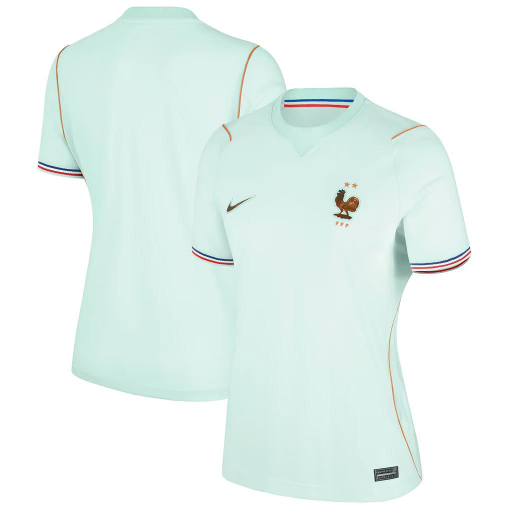 WOMEN'S FRANCE 2026 AWAY AQUA JERSEY