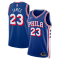 PHILADELPHIA 76ERS LEBRON JAMES #23 BLUE BASKETBALL JERSEY