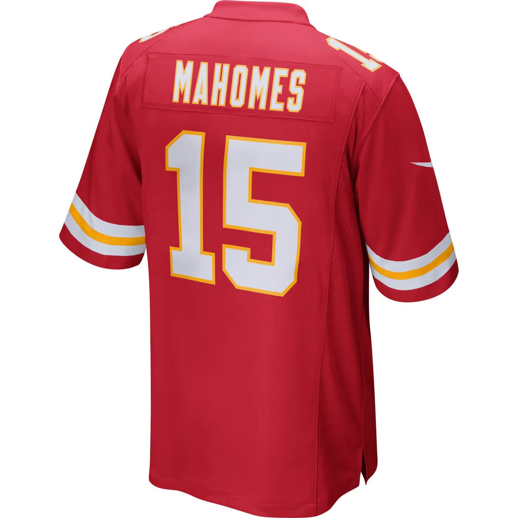 KANSAS CITY CHIEFS PATRICK MAHOMES #15 RED FOOTBALL JERSEY