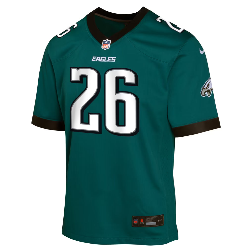 PHILADELPHIA EAGLES SAQUON BARKLEY #26 GREEN NFL JERSEY