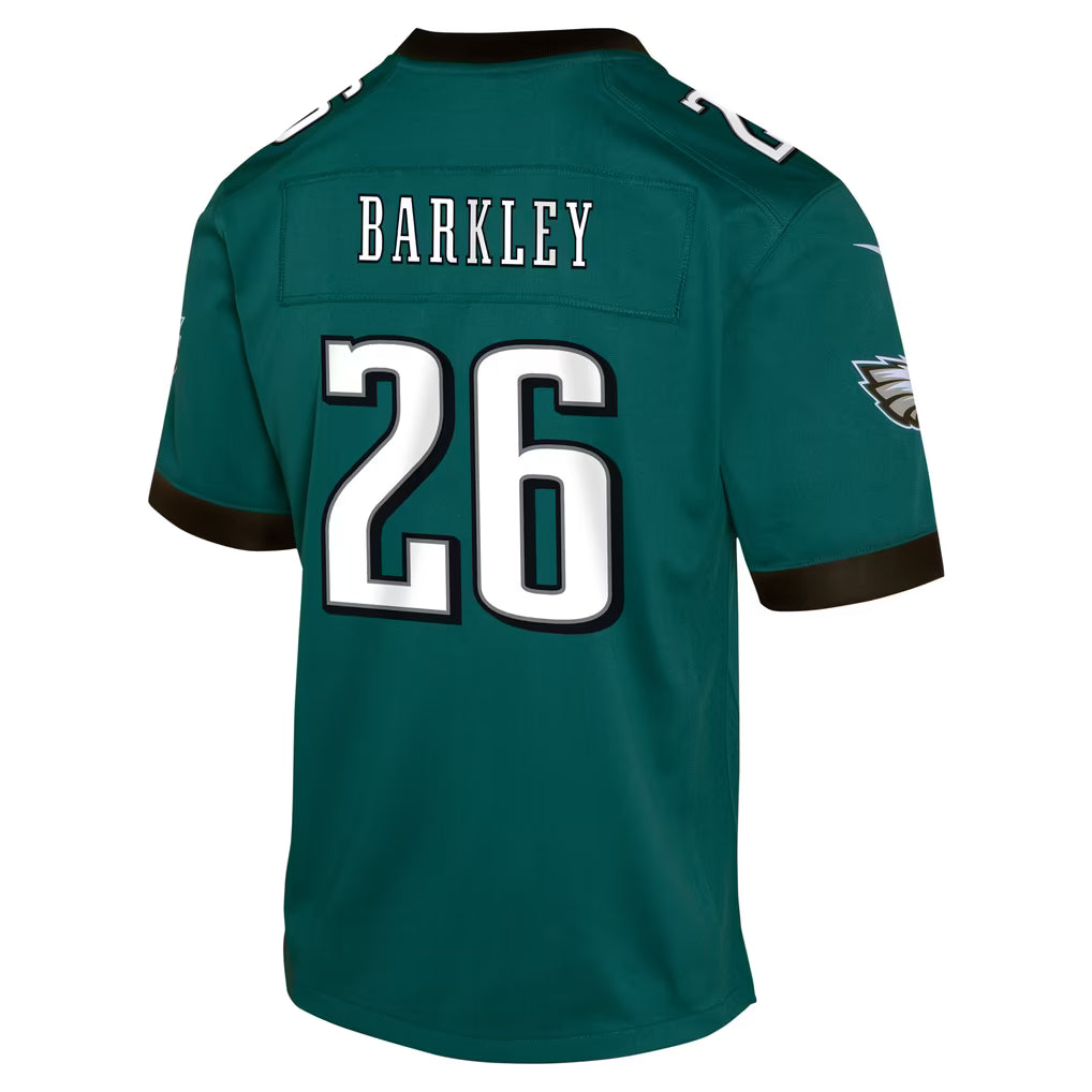PHILADELPHIA EAGLES SAQUON BARKLEY #26 GREEN NFL JERSEY